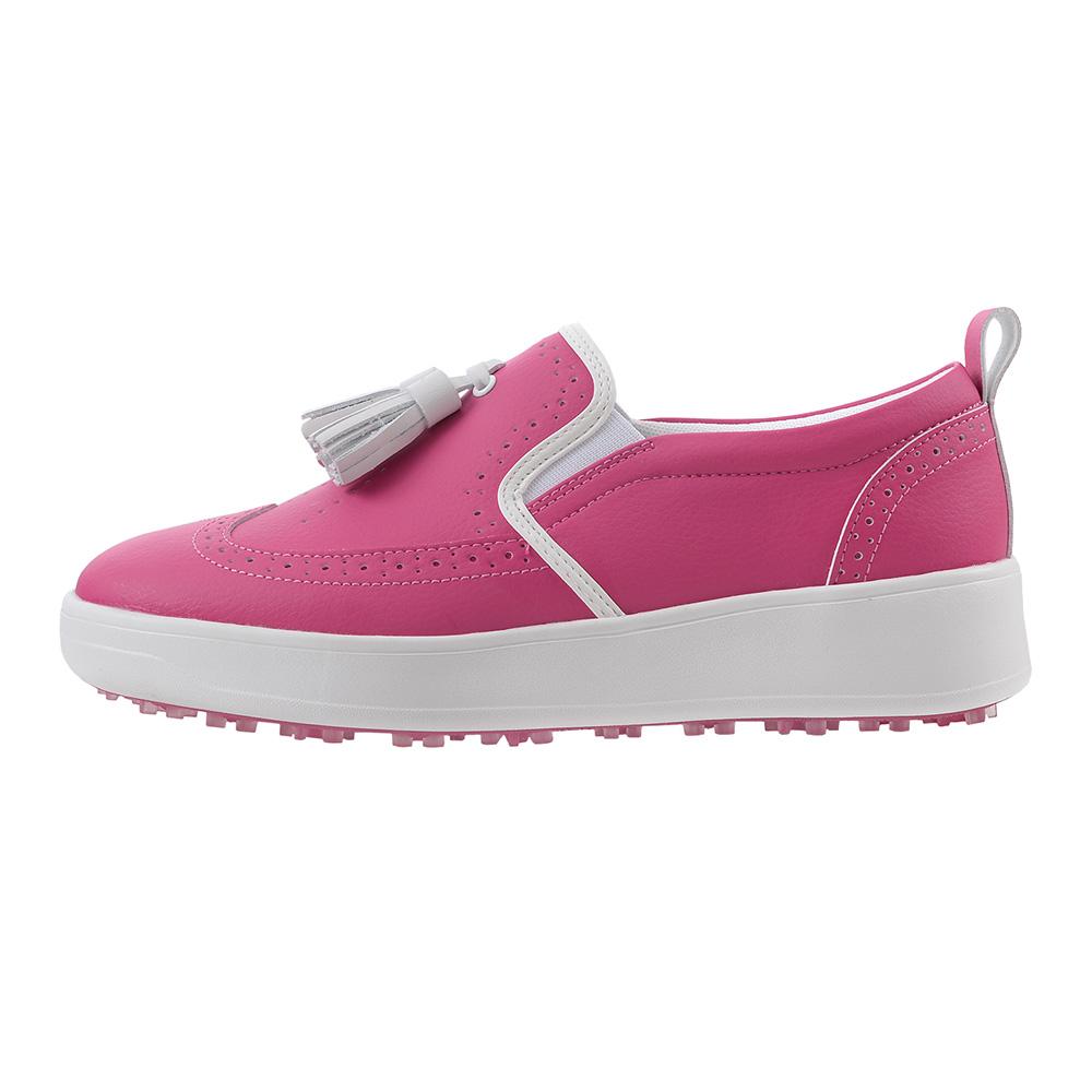 Martine Golf Лоферы с кисточками_Глубокий розовый