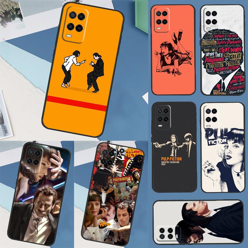Чехол Pulp Fiction для OPPO A57s A17 A16 A15 A54 A74 A76 A96 A52 A72 A5 A9 A31 A53 A77 A91 A93 A54s