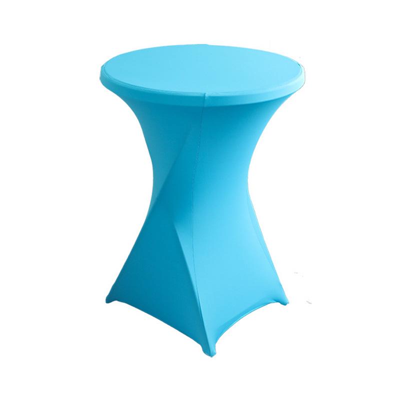 Эластичная круглая скатерть для банкетных или коктейльных столов