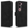 For vivo Y21d Leather Case Skin Feel Anti Drop Wallet Flip Phone Cover
