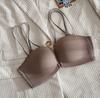 Light front buckle, beautiful back, four-corner cup underwear, women's seamless small breasts gather, close the secondary breasts, support the bra
