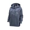 Hooded Sports Casual Loose Sweatshirt Women Sweatshirt Gray Blue HQ4869084