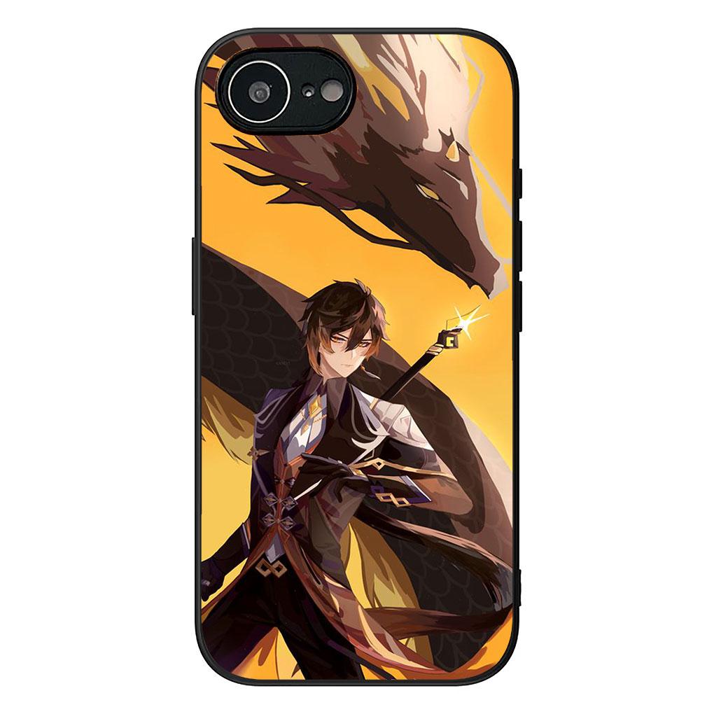 for Motorola Moto Edge 50 30 Fusion 40 NEO Ultra Pro E14 G20 E15 G35 G84 G13 G53 Case Xiao Zhong Li Genshins Impacts ZhongLi