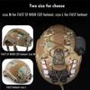 Airsoft Helmet Cover Camouflage Tactical FAST Helmet Cloth Hunting Shooting Helmet Accessories with Elastic CordSpeed Sensors 6