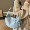 Сумка Сумка через плечо Женская холщовая сумка Повседневная Женская корейский ленивый стиль Сумка-пельмень