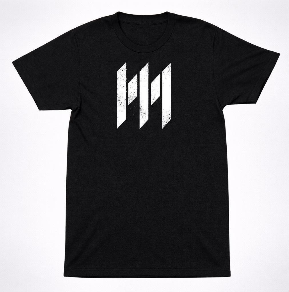 Memphis May Fire MMF Logo T Shirt: Distressed M Symbol - Black Unisex, Metalcore Band Tee, Soft Cotton Blend