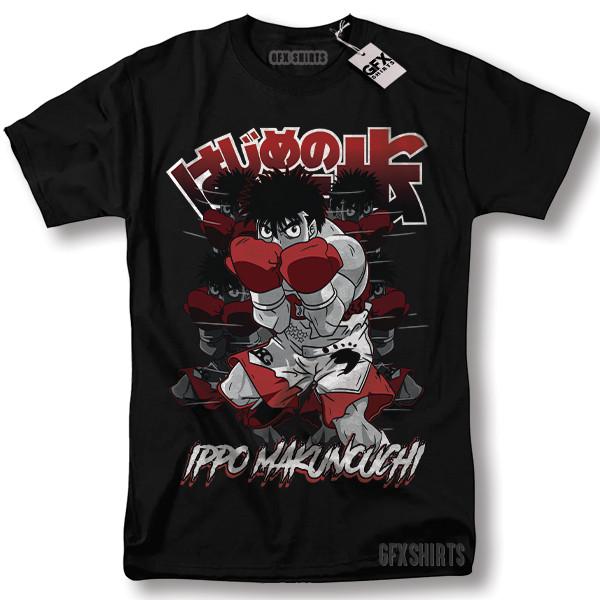 Футболка Hajime No Ippo бокс Аниме камогава такамура Манга Графическая футболка Унисекс футболка