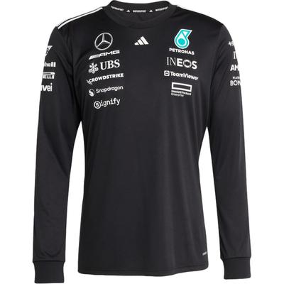 X Mercedes-Amg Petronas F1 Командная коллаборация SS25 Мотоспорт Водитель Удобный пуловер Свитшот с длинным рукавом Мужской Свитшот Черный JW5364