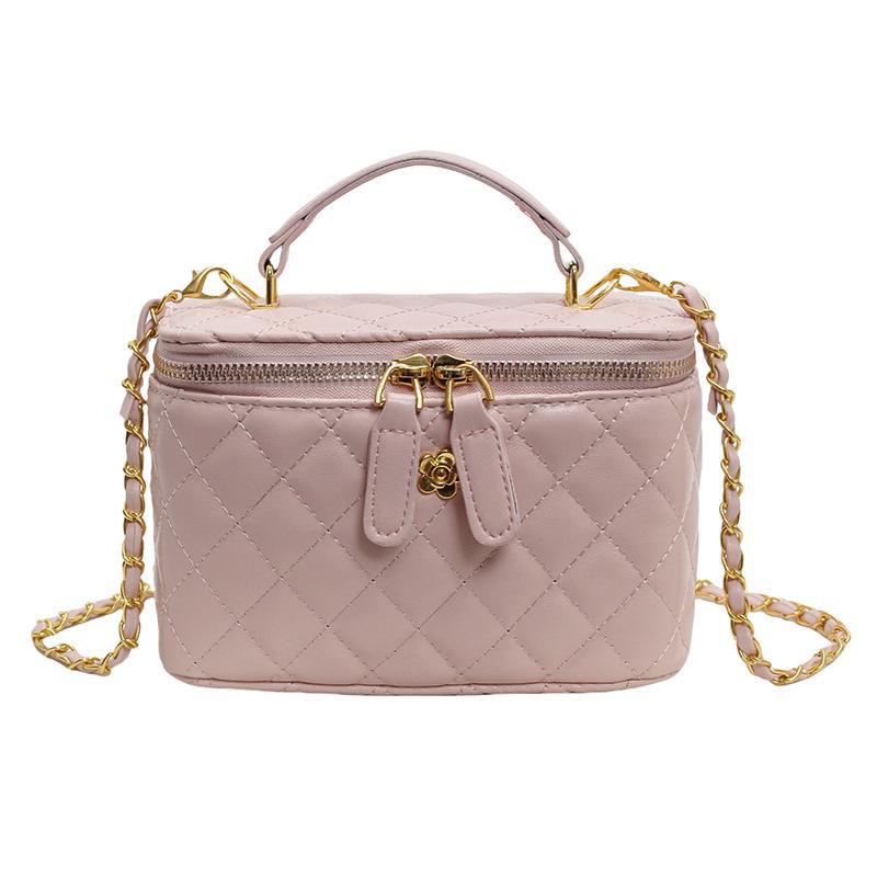 Сумка через плечо Inspired Textured Bag - High-End Fashion 2024 Crossbody с цепочкой с бриллиантами