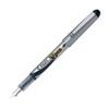 Одноразовая перьевая ручка Pilot V Pen, тонкий стержень, черная, с чернилами на водной основе, упаковка 10 шт.
