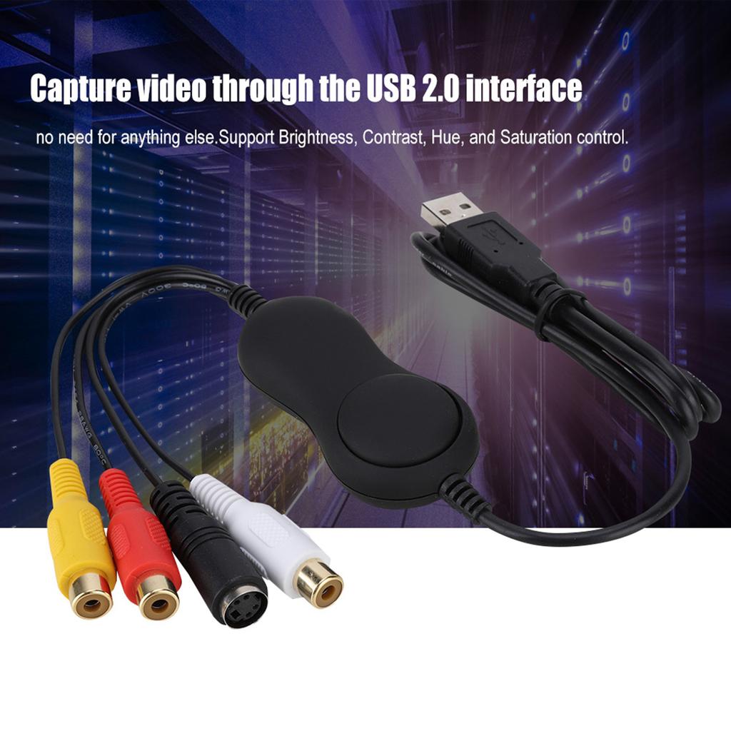 USB2.0 UVC Video Capture Card Analog Video Grabber HD Recorder For Windows for Linux
