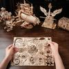 """Креативный Замок 3D Деревянная Головоломка Деревянный Модель-Набор DIY Игрушка Домашний Декор Сложная Лучший Подарок Для Детей Взрослых """