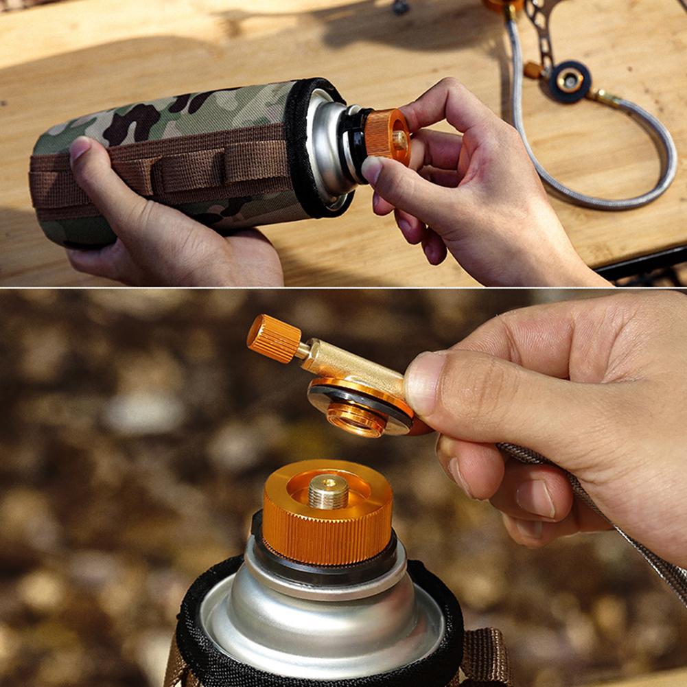 Адаптер для походной печи для кемпинга и печей сплит-типа, конвертер для газового баллона с автоматическим отключением, соединитель для туристического оборудования, инструменты