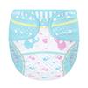 LittleForBig Adult Cloth Diaper Cover with Cute Elephant Design, Adjustable Waist and Length, Snap Closure, Leak-Proof, Breathable, Washable, Blue
