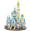 Fun Creative LZ8028 Miniature Diamond Small Particle Castle Model Series Puzzle Assembled Building Block Toys