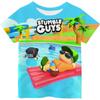 Game 3D Printed Kids T Shirt Children Clothing From 3 To 12 Years Tees Casual Tops Clothing For Girls Boys Tshirt