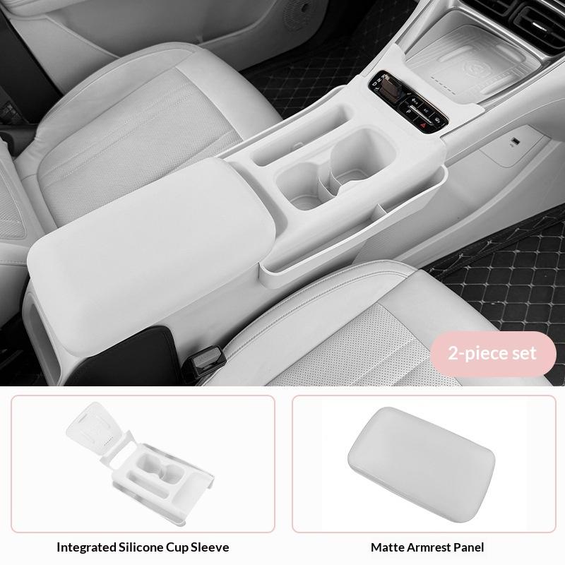 Для 24 Geely EX2 Автомобиль Интегрированный Все Включено Беспроводной Стакан для Заправки Водой Силиконовая Подставка Антицарапина и Антизагрязнение Аксессуары