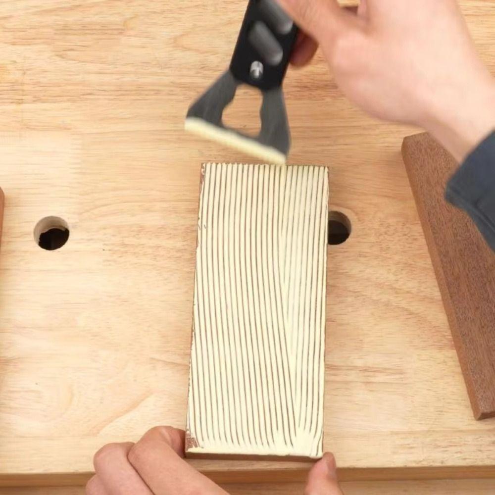 Ergonomic Handle Glues Spreader Scraping Plate Notched Applicator Craftsmanship Projects