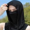 Летние Шляпы Для Женщин Защита От Солнца Уличные Анти-УФ Велосипедные Пляжные Шляпы Женские Широкополые Складные Дамские Шляпы Шляпы От Солнца Ледяная Шелк Защита Лица