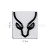 3D Metal Deer Antler Car Emblem, Creative Safe Driving Elk Badge Auto Body Rear Trunk Sticker