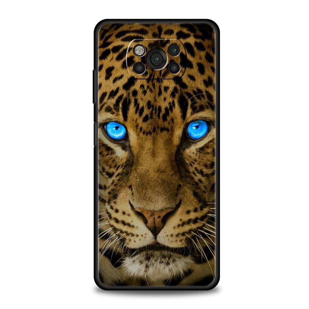 Чехол для телефона Тигр Лев Леопард для Xiaomi Mi Poco X3 NFC M3 F4 F3 M4 X4 Pro 5G Note 10 12 Lite 11 11T 10T 11X 13 12T Pro 9T