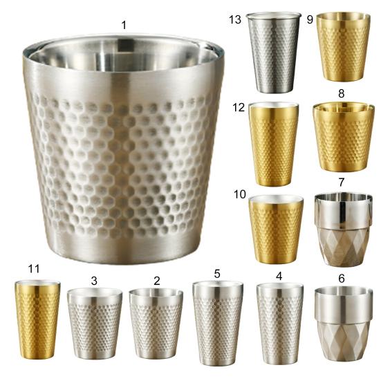 175 мл/300 мл пивная чашка, износостойкая, устойчивая к разрушению кружка для напитков из нержавеющей стали с двойными стенками для баров