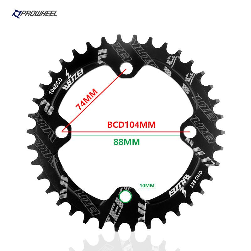 PROWHEEL Велосипед для снега Шатуны 192 мм Ось 170 мм Длина шатуна 32T/34T/36T/38T/40T/42T Звезды с Кареткой BB 120 мм Шатуны для Фэтбайка