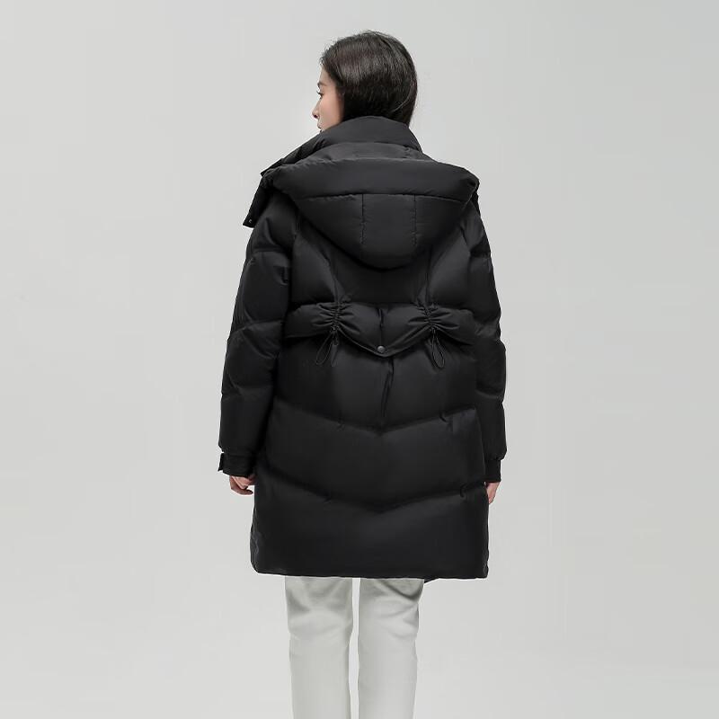 Xue Zhong Fei Women's Long Slim-Fit Winter Down Jacket