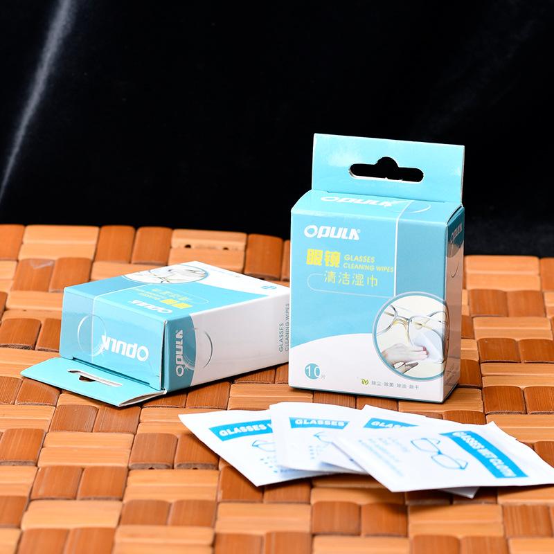 Салфетки для протирки экрана очков Одноразовые салфетки Салфетки в упаковке Спиртовые салфетки Дезинфицирующие салфетки Противозапотевающие салфетки для чистки очков