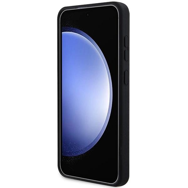 Amg Silicone Carbon Pattern Magsafe Case For Samsung Galaxy S24 - Black