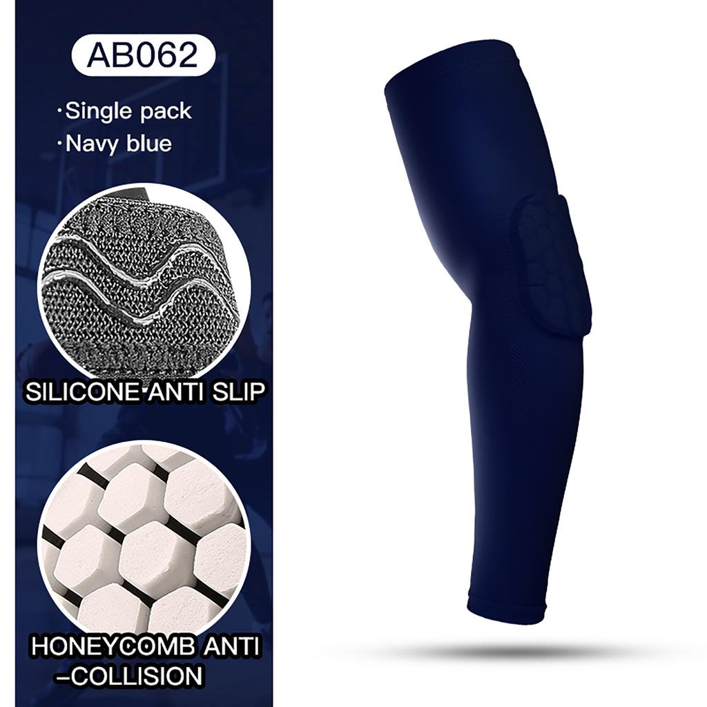 1 шт. Спортивная защита локтя Сотовая противоударная защита от давления Рукав для руки Баскетбол Велоспорт Фитнес Защитное снаряжение