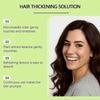 Hair Regrowth System, Advanced Hair Growth Treatment with Ginseng, Peppermint Oil and Ginger Root,Strengthens Roots Treatment for Thicker