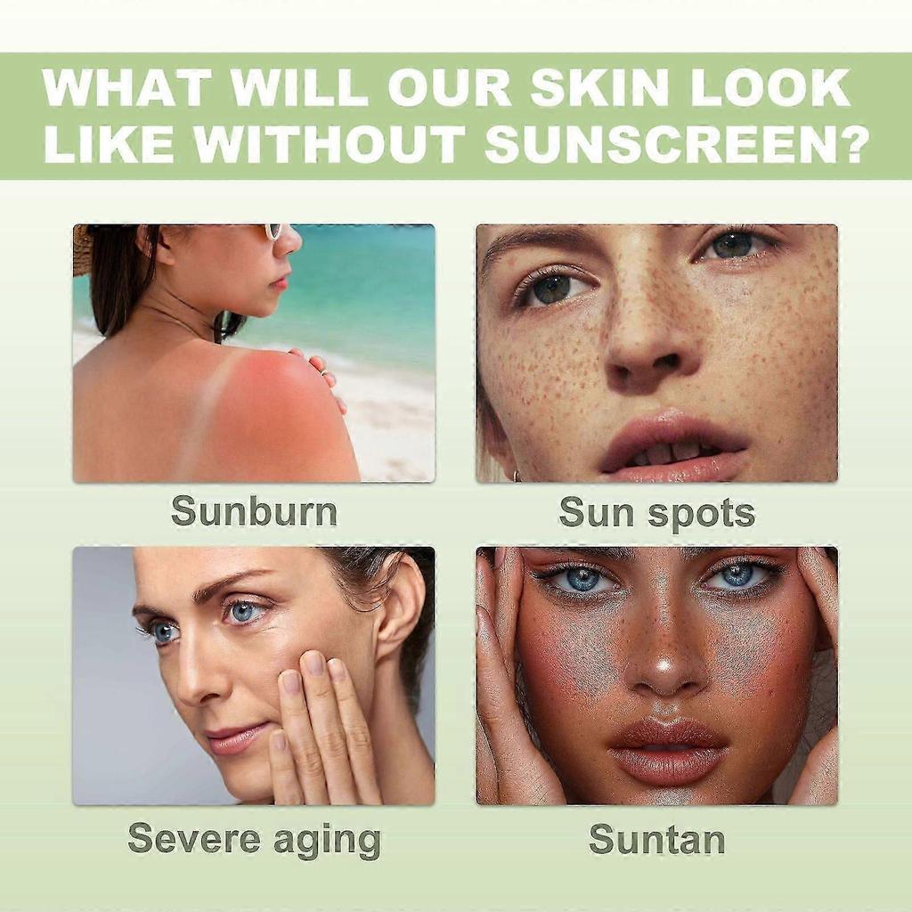 Jasmine Sunscreen Stick - Moisturizing, Full-Spectrum UV Protection, Non-Greasy, Hydrating & Soothing, 20g less