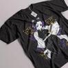 Shinobu Kocho Tshirt Demon Slayer Kimetsu No Yaiba Design Anime Black Shirt