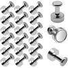 Magnetic Board Neodymium Magnets Pack of 18 Magnetic Magnets Strong Notice Board Magnetic Board for Magnetic Board Fridge Cone Magnets Nickel Plated