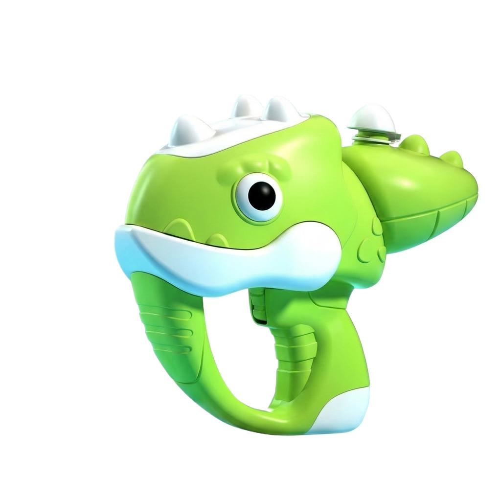 Children's Dinosaur Water Gun Toy with Easy Grip Handle and Safe Water Spray Mechanism for Outdoor Play and Bath Time Fun