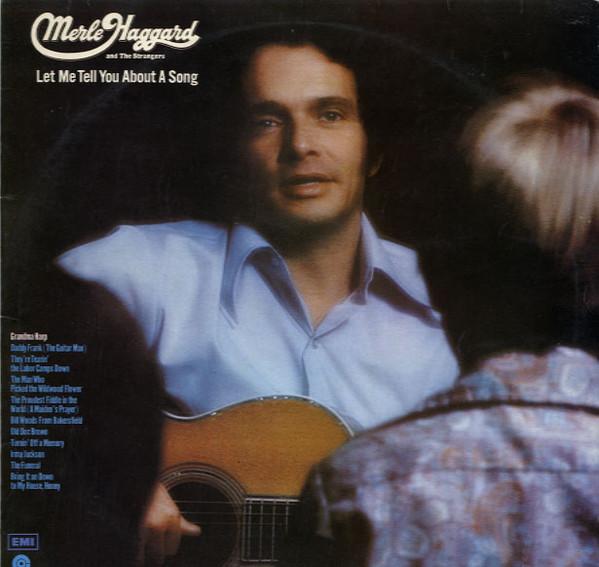 LP Пластинка MERLE HAGGARD & THE STRANGERS - Let Me Tell You About A Song EST882 Capitol Records 1972 UK Кантри Б/У