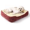 Pet Pet Pet Pet Cable Square Pet Sleeps Cold Cold For Small Pet Red Peto-Raifu Bed, Cushion, Mat, Sofa, Pattern, Shape, Box-shaped Bed, Soundly,