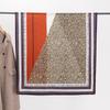 Autumn New Leopard Hit Colour Imitation Cotton Linen Silk Scarf Summer Travel Beach Sun Shawl Female Wild Warm Scarf