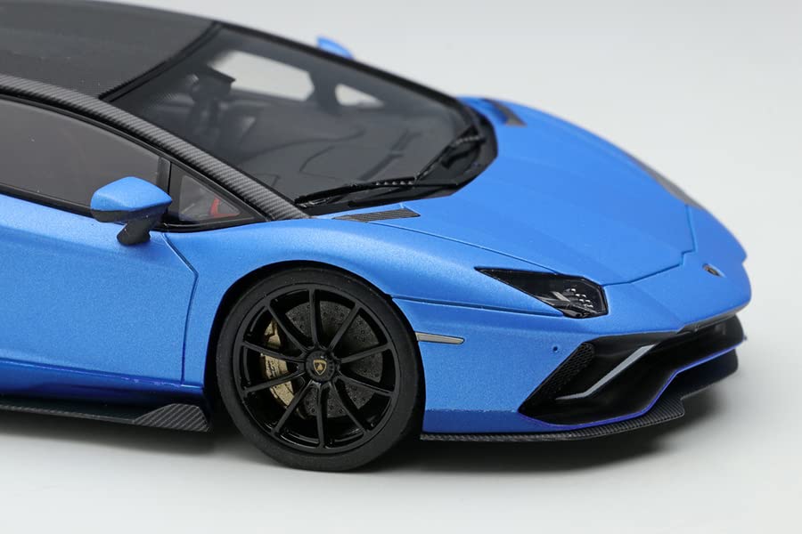 EIDOLON 1/43 Lamborghini Aventador LP780-4 Ultimae 2021 (Nireo Wheels) Blue Arione/Blumecht Finished Product