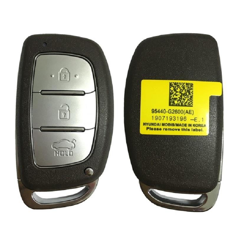 For 2016- Hyundai Ioniq Smart Car Key FOB PN 95440-G2000 95440-G2500 95440-G2600 95440-G2100 3/4 Button 433Mhz 47 Chip