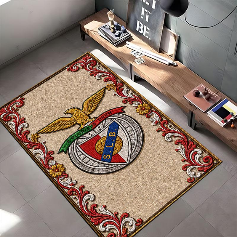 Golden Eagle Emblem Carpet suitable as a non-slip mat for the living room or bedroom sofa