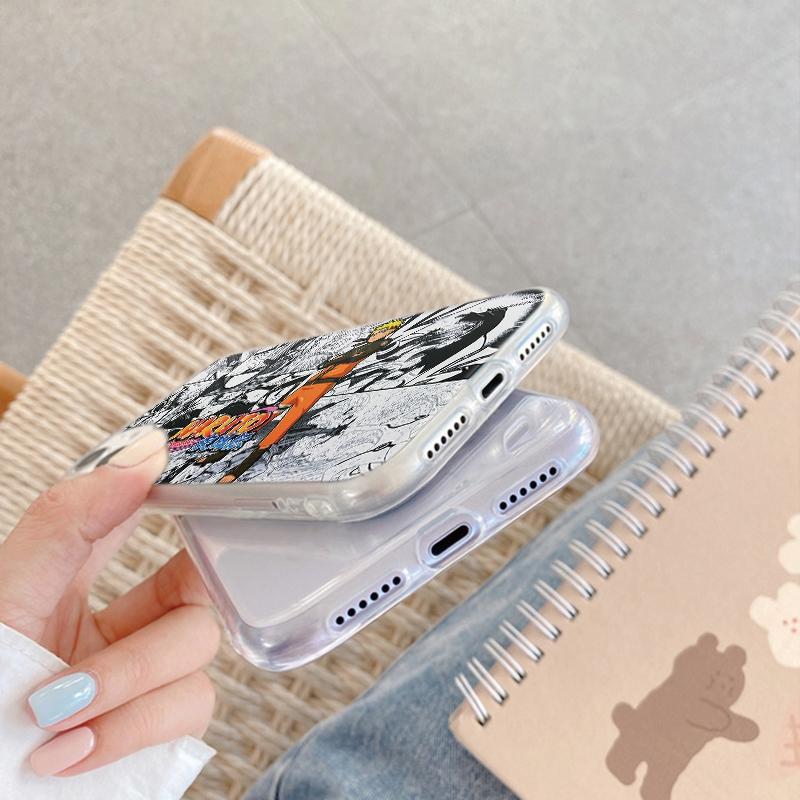 Модный аниме мягкий прозрачный силиконовый чехол для Xiaomi Redmi Note 13 14T 15 Samsung A55 A35 M35 S24 iPhone Huawei Honor Camera защитный противоударный чехол