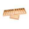 Монтессори Spindle Box Учебные пособия Развивающие игрушки Дошкольники Раннее развитие Математика