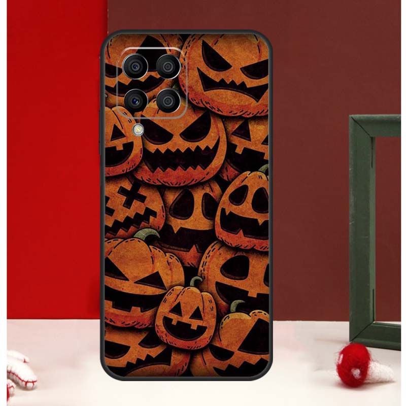 Чехол Хэллоуин Тыква Призрак Мумия Для Samsung Galaxy M13 M53 M56 M52 M32 M16 M11 M21 M31 M35 M12 M14 M15 M36 M55 M34 M54