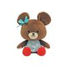 Nakajima Corporation The Bear School Soft Bean Doll Flower Works 184849-23 H17xW13xD9cm