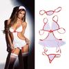 Doctor Nurse Uniform Adult Women Cosplay Sexy Lingerie Ropleplay Baby Doll Lace Dress Erotic Sex Costumes Underwear Sexi