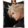 Плед Cloud Strife Теплый для зимы Декоративный для диванов Большие пледы