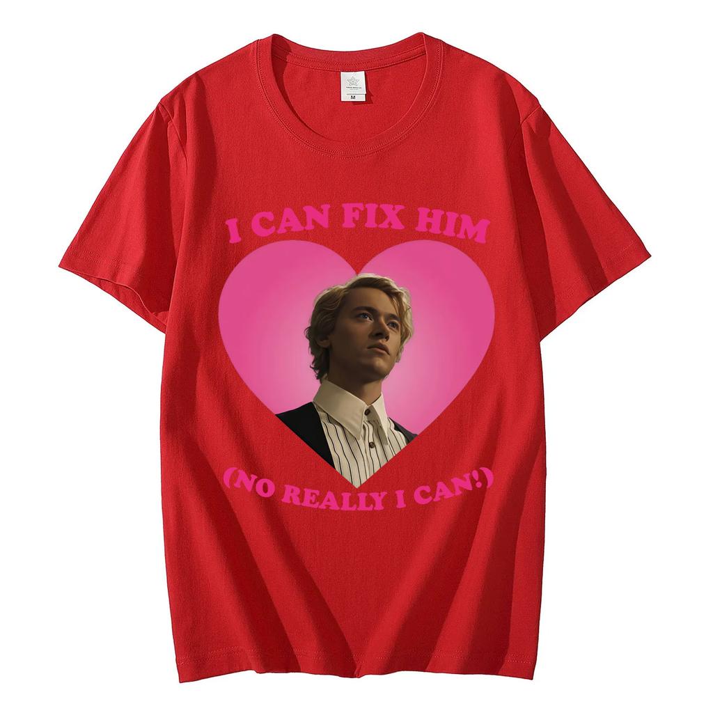 I Can Fix Him Coriolanus Snow Funny Meme Tshirt Fashion Aesthetic Short Sleeve Tshirts Mens Womens Casual Oversized T Shirt