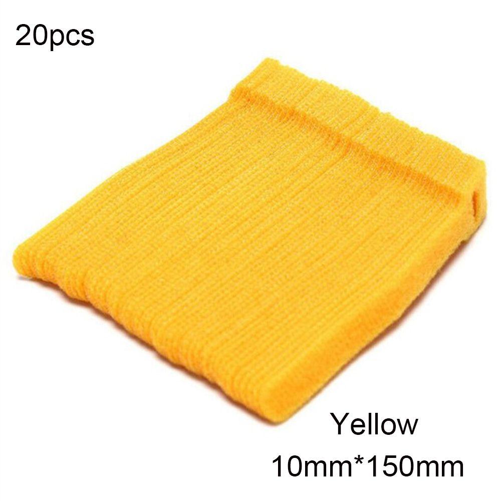 20 шт. Новые наушники мышь многоразовый шнур стяжка органайзер для кабеля нейлоновый ремешок для управления проводами